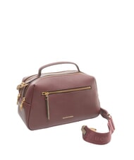 BORBONESE TRUNK BAGS Geantă de m&acirc;nă cu curea de umăr merlot/natural op - Genți femei - 2