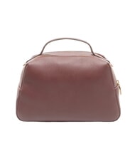 BORBONESE TRUNK BAGS Geantă de m&acirc;nă cu curea de umăr merlot/natural op - Genți femei - 4