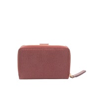 BORBONESE FLEXOS SOFT Portofel mediu merlot - Portofele femei - 3