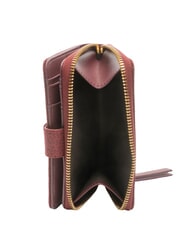 BORBONESE FLEXOS SOFT Portofel mediu merlot - Portofele femei - 4