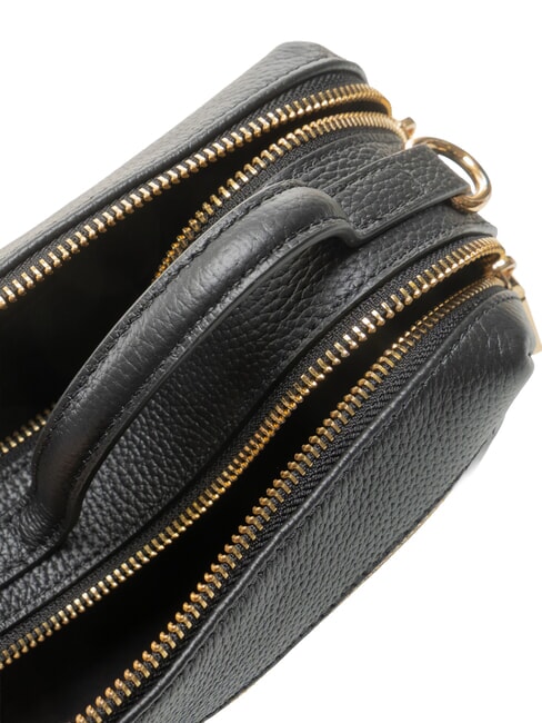 TRUNK BAGS Geantă de m&acirc;nă cu curea de umăr negru / natural op - Genți femei