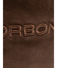 BORBONESE SUEDE LOGO Geantă de cumpărături cap &icirc;ntunecat - Genți femei - 3