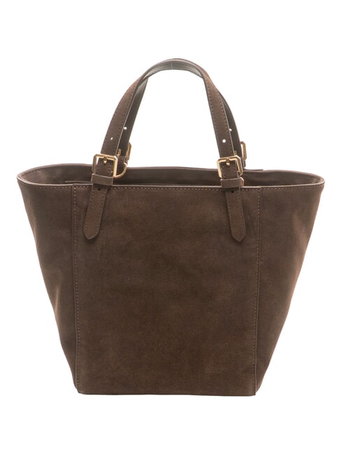 SUEDE LOGO Geantă de cumpărături cap &icirc;ntunecat - Genți femei