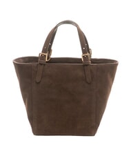 BORBONESE SUEDE LOGO Geantă de cumpărături cap &icirc;ntunecat - Genți femei - 4