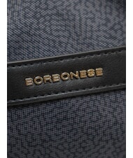BORBONESE LUNA DOWNTOWN Geantă de umăr reglabilă negru - Genți femei - 3