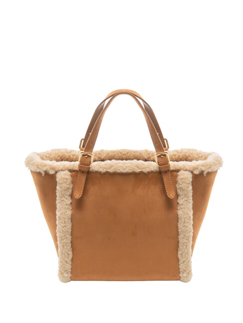 SUEDE LOGO Geantă de m&acirc;nă cu curea de umăr Piele - Genți femei