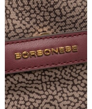 BORBONESE LUNA DOWNTOWN Geantă de umăr reglabilă Merlot natural - Genți femei - 3