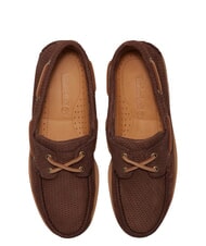 TIMBERLAND CLASSIC BOAT  Pantofi din piele intoarsa piele &icirc;ntoarsă maro &icirc;nchis - Pantofi bărbați - 3