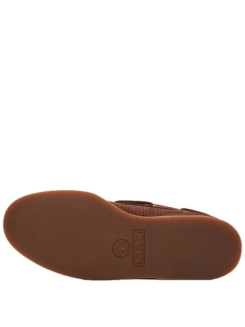 CLASSIC BOAT  Pantofi din piele intoarsa piele &icirc;ntoarsă maro &icirc;nchis - Pantofi bărbați