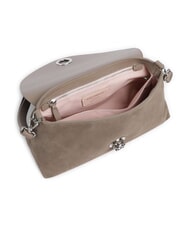 COCCINELLE NIKLA SUEDE BIMATERIAL Geantă de umăr taupe cald - Genți femei - 3