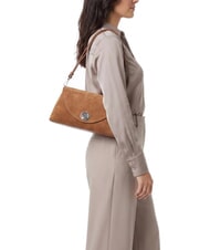 COCCINELLE NIKLA SUEDE BIMATERIAL Geantă de umăr - Genți femei