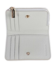 COCCINELLE METALLIC SOFT Suport card din piele zăpadă - Portofele femei - 2