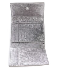 COCCINELLE METALLIC SOFT Portofel din piele pietrișată - Portofele femei