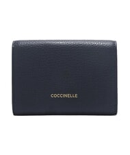 COCCINELLE MAGIE Portofel de piele albastru miezul nopții - Portofele femei - 3