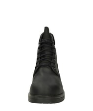 TIMBERLAND 25 Ghete din piele cu șireturi negru plin de cereale - Pantofi bărbați - 2