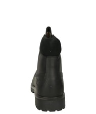 TIMBERLAND 25 Ghete din piele cu șireturi negru plin de cereale - Pantofi bărbați - 3