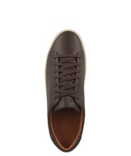 TIMBERLAND DOR PARK Adidași din piele maro &icirc;nchis, fibră integrală - Pantofi bărbați - 3