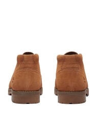 TIMBERLAND BRITTON SQUARE Ghete joase cu șireturi din piele piele &icirc;ntoarsă ruginie - Pantofi bărbați - 4