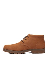 TIMBERLAND BRITTON SQUARE Ghete joase cu șireturi din piele piele &icirc;ntoarsă ruginie - Pantofi bărbați - 2