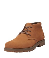 TIMBERLAND BRITTON SQUARE Ghete joase cu șireturi din piele piele &icirc;ntoarsă ruginie - Pantofi bărbați - 5