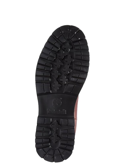CAMBRIA VALLEY Ghete din piele pentru gleznă burgundy fullgrain - Pantofi femei