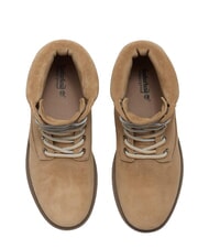 TIMBERLAND PREMIUM Ghete din piele cu șireturi bej mediu - Pantofi femei - 3