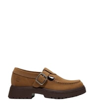 TIMBERLAND CAMBRIA VALLEY Mocasini din piele &icirc;ntoarsă bej mediu - Pantofi femei - 2