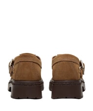 TIMBERLAND CAMBRIA VALLEY Mocasini din piele &icirc;ntoarsă bej mediu - Pantofi femei - 4