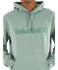 TIMBERLAND EMBROIDERY TONAL Hanorac cu gluga albastru argintiu - hanorace - 3