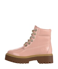 TIMBERLAND STONE STREET  Ghete &icirc;nalte din piele roz deschis - Pantofi femei - 2
