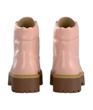 TIMBERLAND STONE STREET  Ghete &icirc;nalte din piele roz deschis - Pantofi femei - 4
