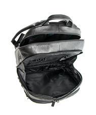 PIQUADRO Rucsac VIBE out line, din piele, suport pentru notebook până la 13 " negru - Rucsacuri pentru laptop - 5