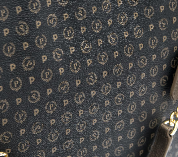 Heritage Bronze Geantă pentru umăr negru de bronz - Genți femei