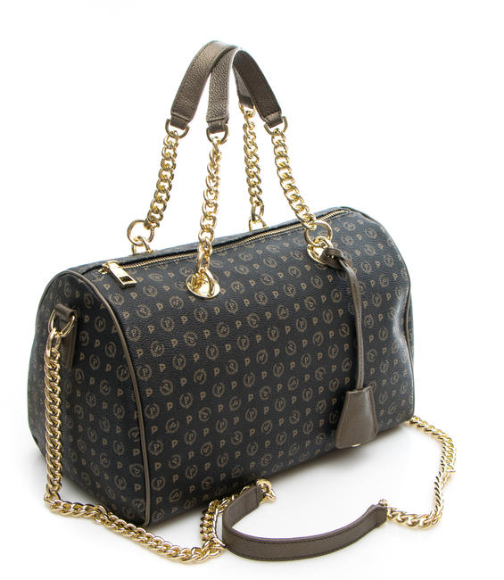 Tapiro Geantă de mână, cu curea de umăr negru de bronz - Genți femei