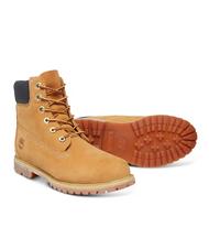 TIMBERLAND Ghete de gleznă 6 INCH PREMIUM, &icirc;n nubuc galben - Pantofi femei - 8