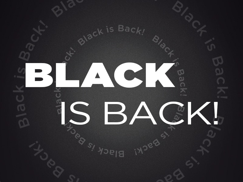 BLACK IS RETURN 05/07-12